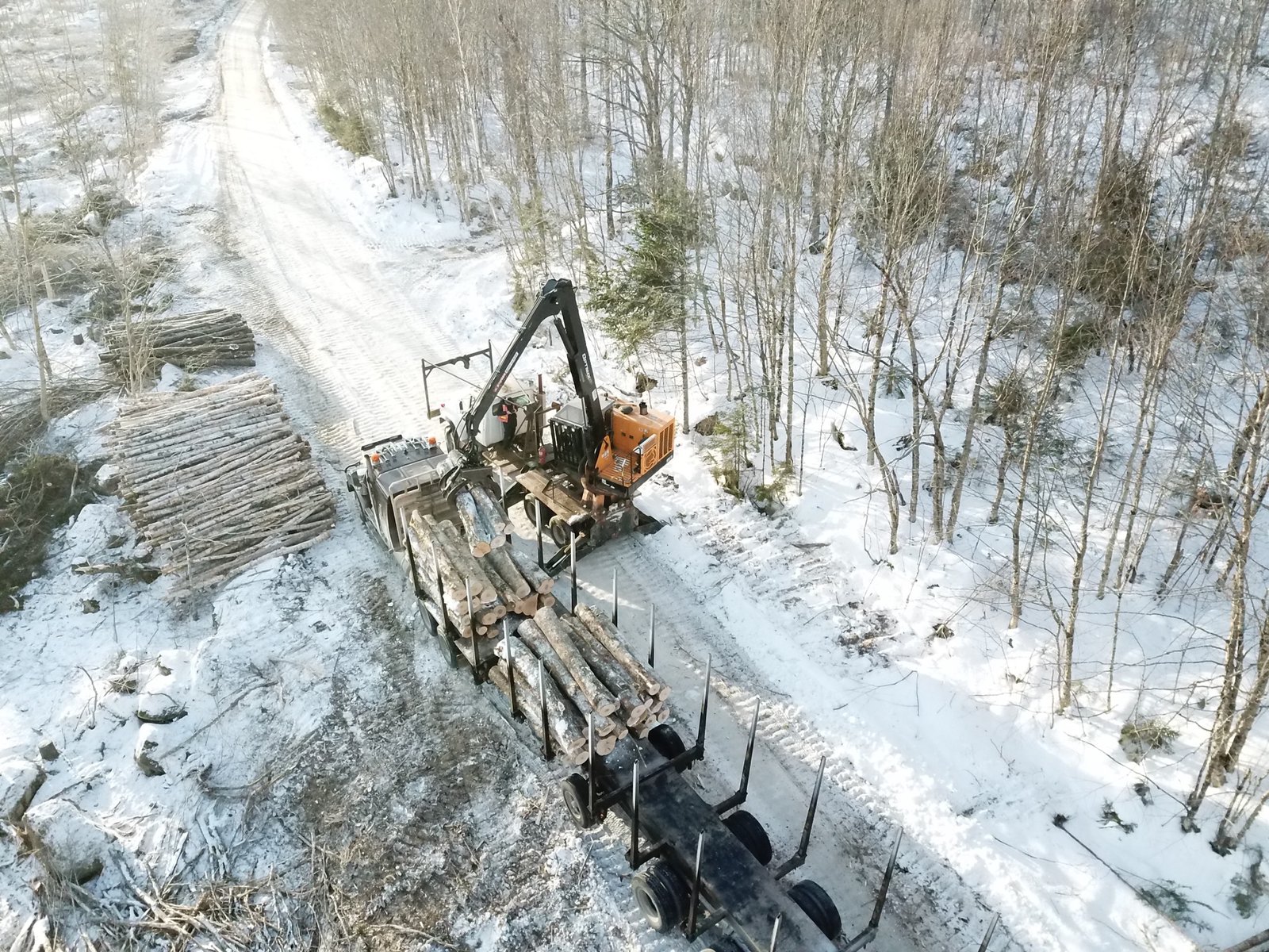 Denis, Frenette — Timber Haulier, Bathurst, New Brunswick, Canada